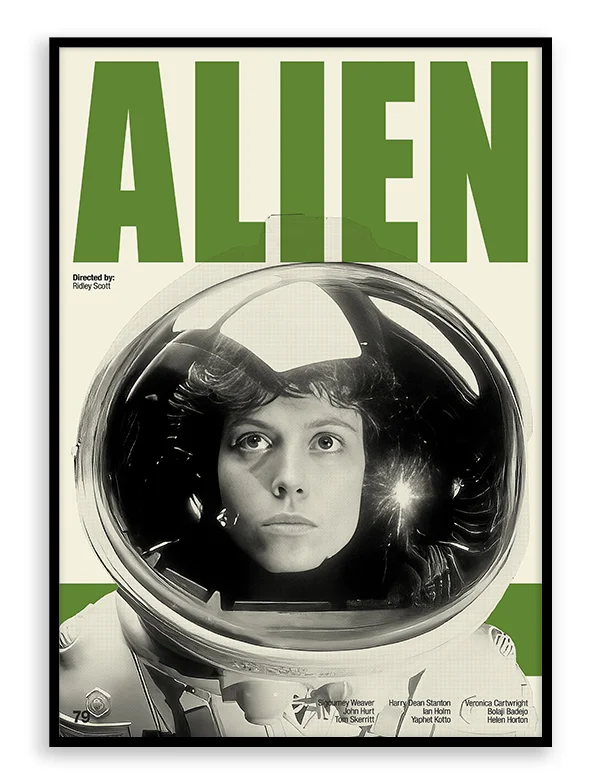 Alien - Retro Movie Print