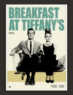 Breakfast at Tiffany's - Retro Movie Print