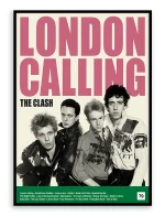 The Clash - London Calling - Retro Music Print
