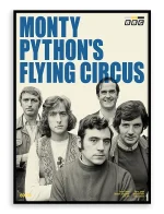Monty Python's Flying Circus - Retro TV Show Print