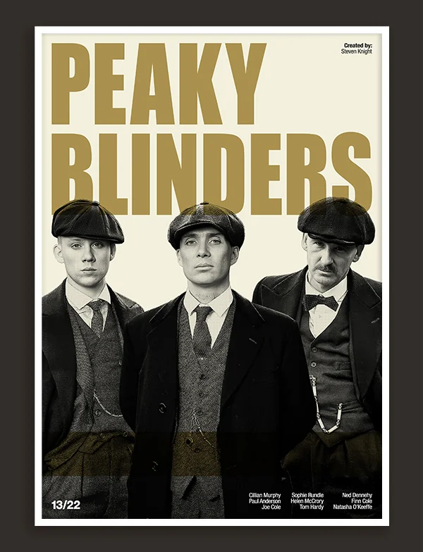 Peaky Blinders - Retro TV Show Print