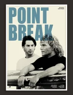 Point Break - Retro Movie Print