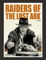 Raiders of the Lost Ark - Retro Movie Print