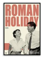 Roman Holiday - Retro Movie Print