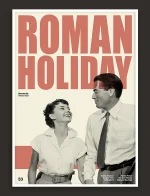 Roman Holiday - Retro Movie Print