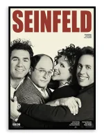 Seinfeld - Retro TV Show Print