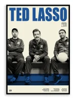 Ted Lasso - Retro TV Show Print