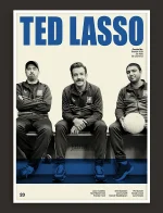 Ted Lasso - Retro TV Show Print