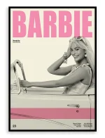 Barbie- Retro Movie Print