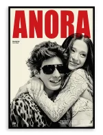 Anora - Retro Movie Print
