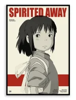 Spirited Away - Retro Movie Print