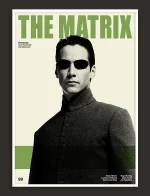 The Matrix - Retro Movie Print