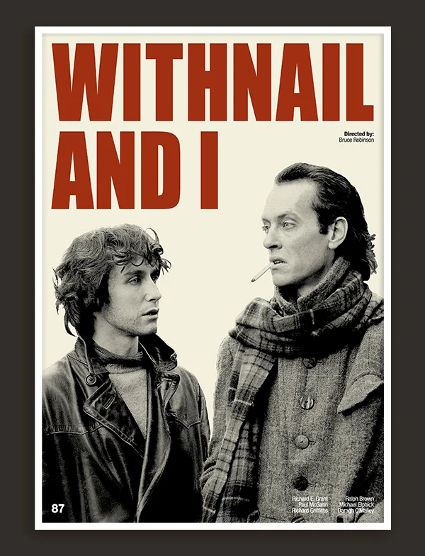 Withnail and I - Retro Movie Print