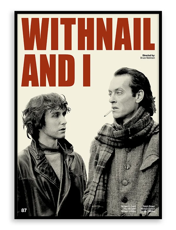 Withnail and I - Retro Movie Print