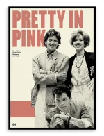 Pretty in Pink - Retro Movie Print