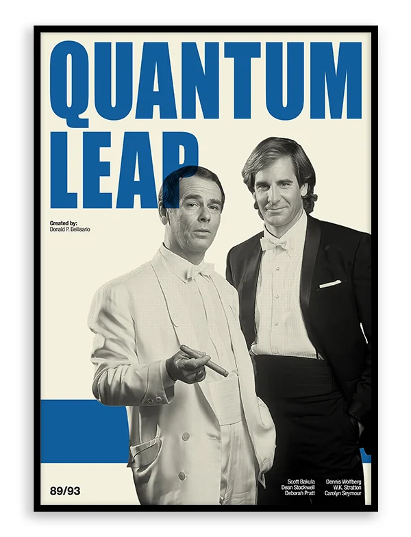 Quantum Leap - Retro TV Show Print