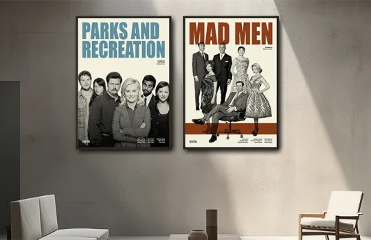 TV Show Posters Home Office Blog