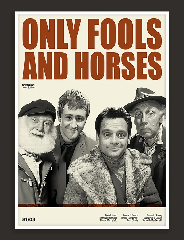 Only Fools and Horses - Retro TV Show Print