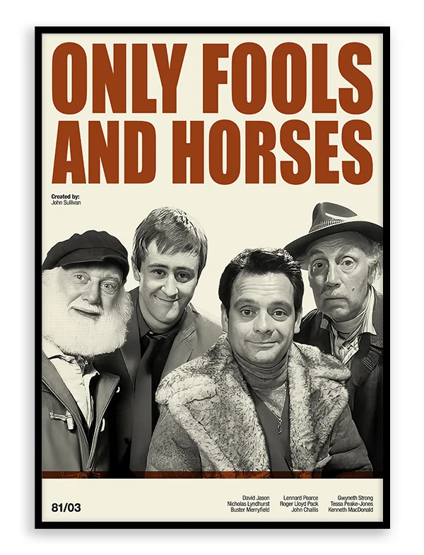 Only Fools and Horses - Retro TV Show Print
