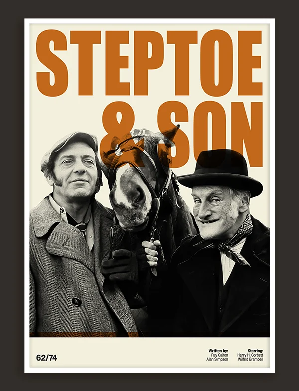 Steptoe & Son - Retro TV Show Print