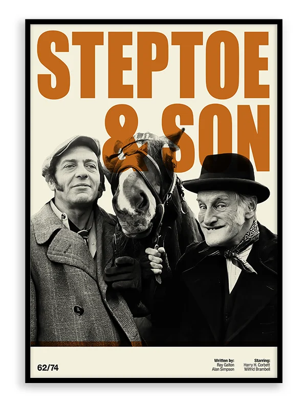 Steptoe & Son - Retro TV Show Print