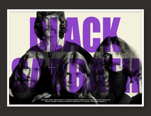 Black Sabbath - Band Print
