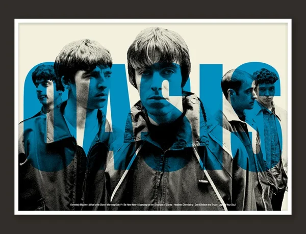 Oasis - Band Print