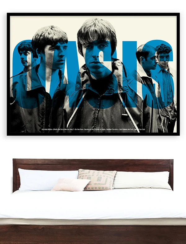Oasis - Band Print