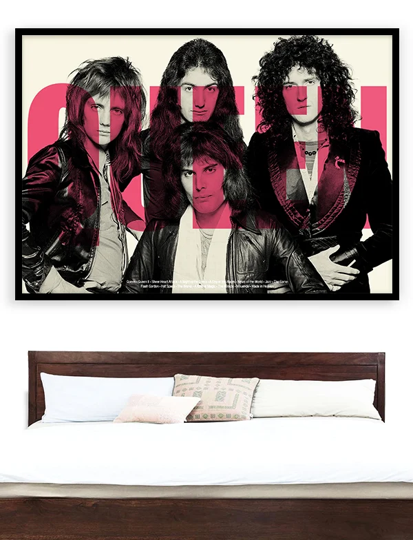 Queen - Band Print