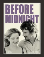Before Midnight - Retro Movie Print