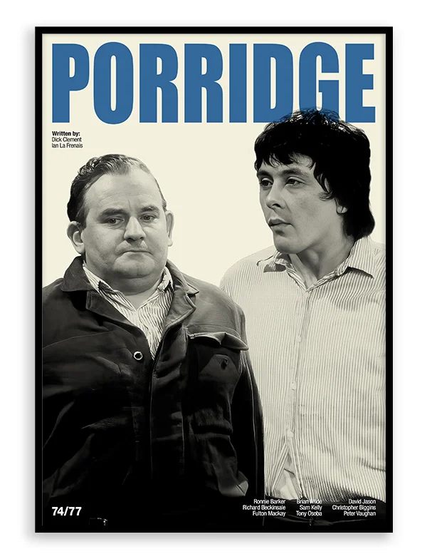 Porridge - Retro TV Show Print