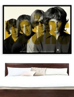 The Doors - Retro Band Print