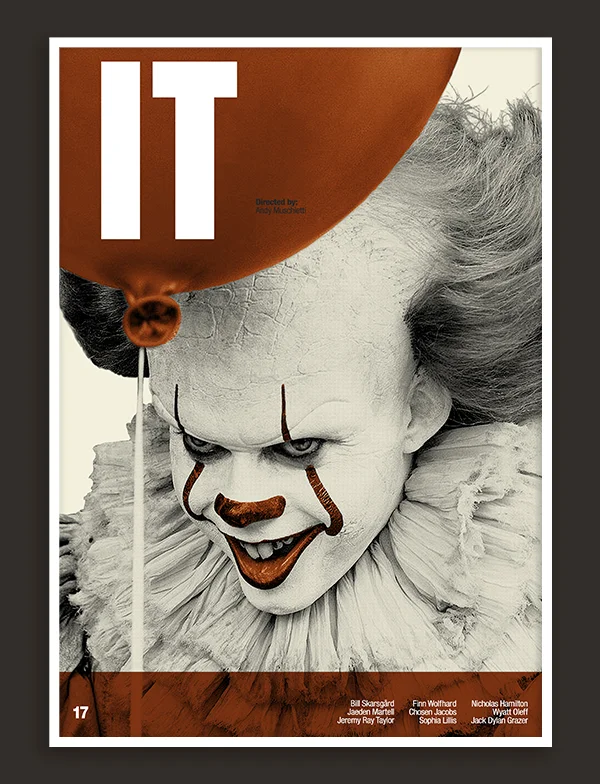 It - Retro Movie Print