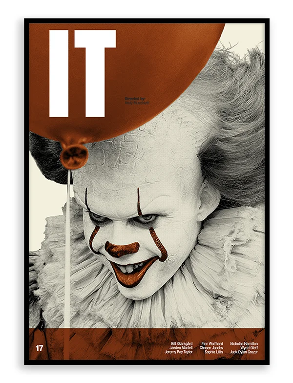It - Retro Movie Print