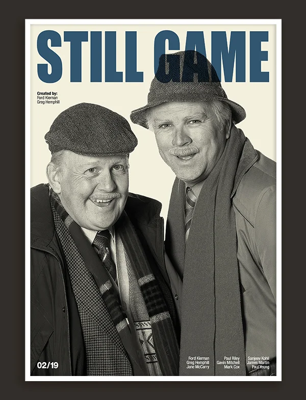 Still Game - Retro TV Show Print