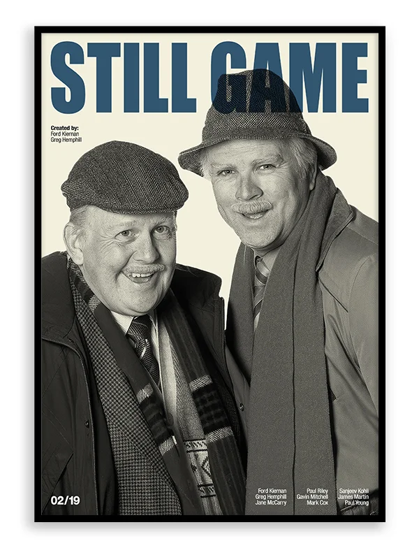 Still Game - Retro TV Show Print
