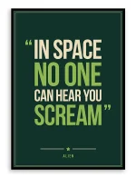 Alien - Quote Poster Print