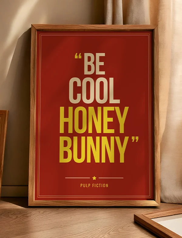 Pulp Fiction - Quote Poster Print