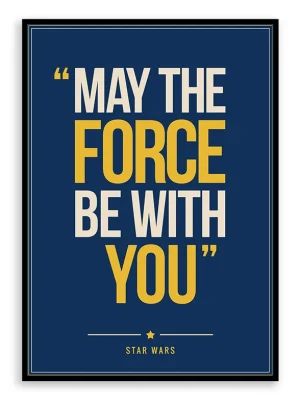 Star Wars - Quote Poster Print