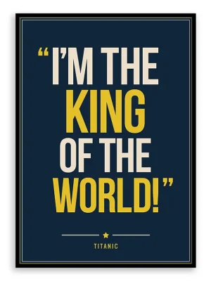 Titanic - Quote Poster Print