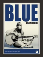 Joni Mitchell - Blue - Retro Music Print