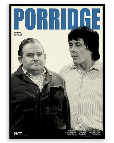 Porridge Retro TV Movie Print Poster